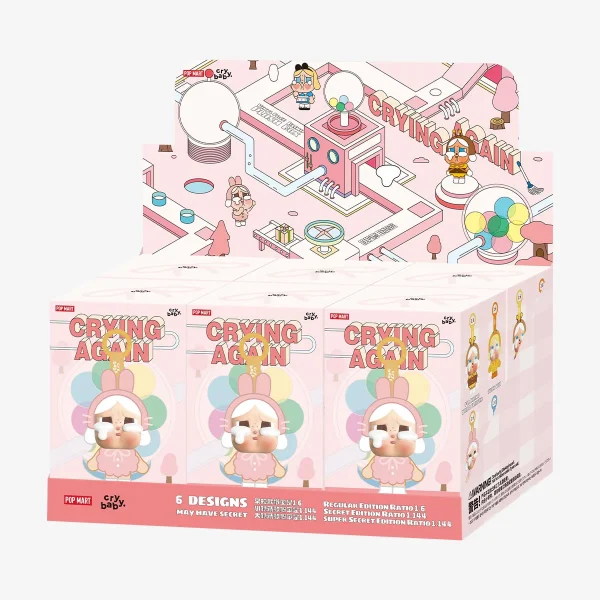 CRYBABY Crying Again Series-Vinyl Face Plush Blind Box - Image 3